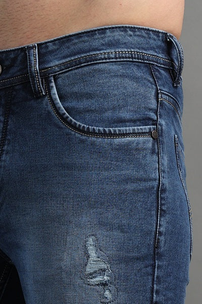 Stylox Men Ankle Fit Jeans-45089 - Stylox
