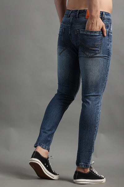 Stylox Men Ankle Fit Jeans-45090 - Stylox