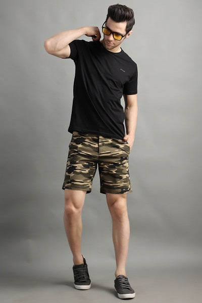 Stylox Men Slim Fit Chinos Shorts - Stylox