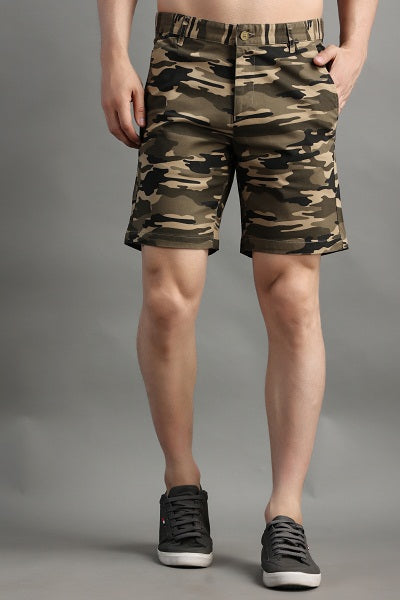Stylox Men Slim Fit Chinos Shorts - Stylox