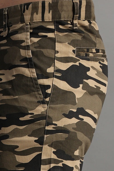 Stylox Men Slim Fit Chinos Shorts - Stylox