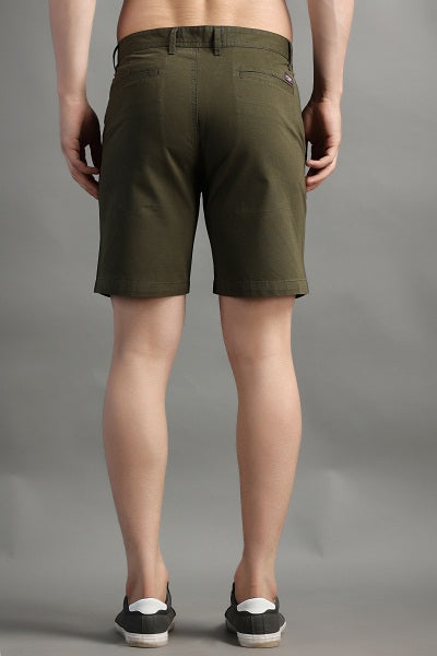 Stylox Men Slim Fit Chinos Shorts - Stylox